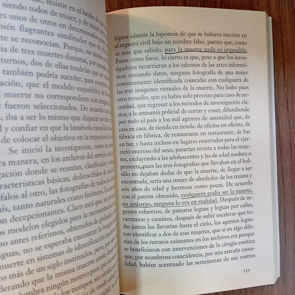 Las intermitencias de la muerte