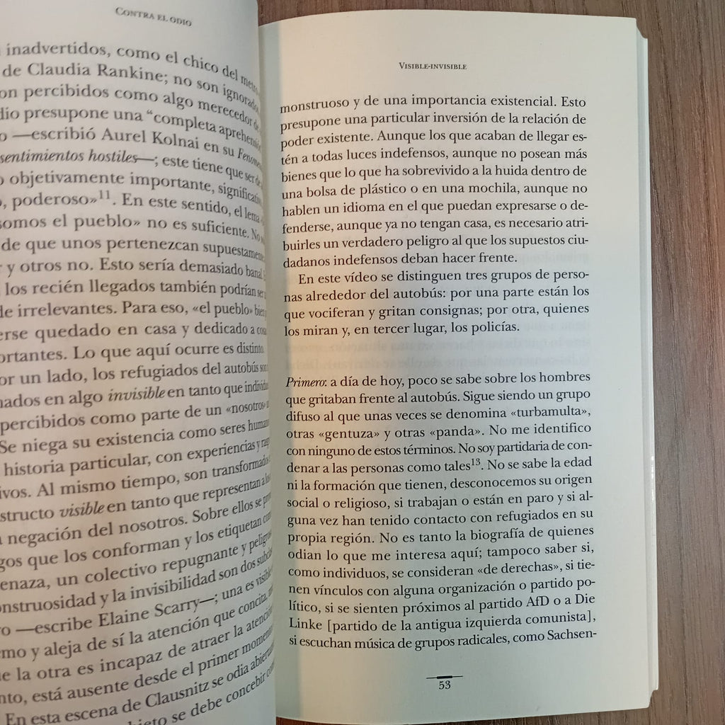 Contra el odio
