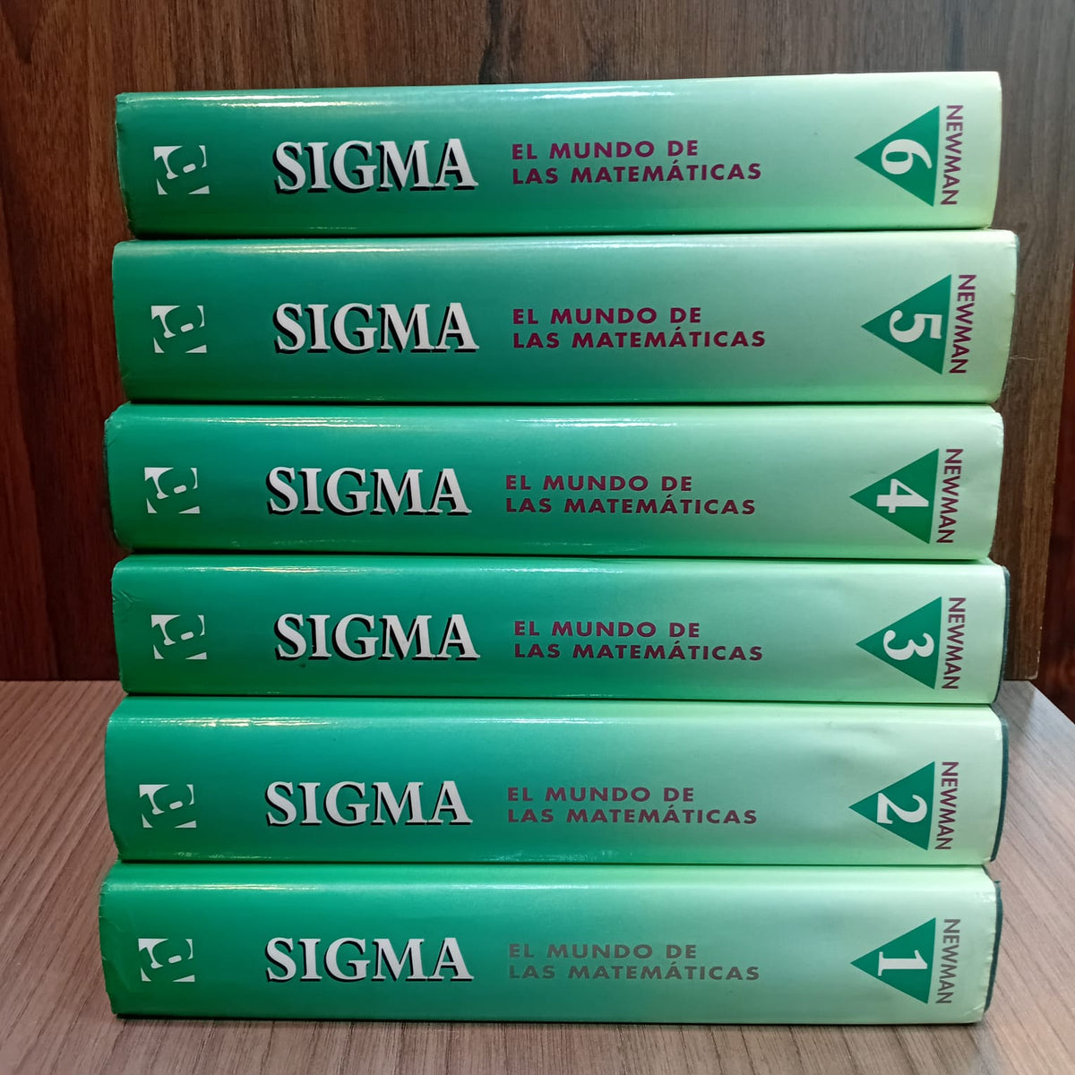 Sigma: El mundo de las matemáticas (6 tomos)
