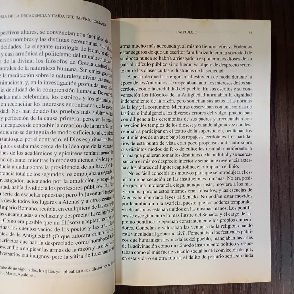 Historia de la decadencia y caída del Imperio Romano
