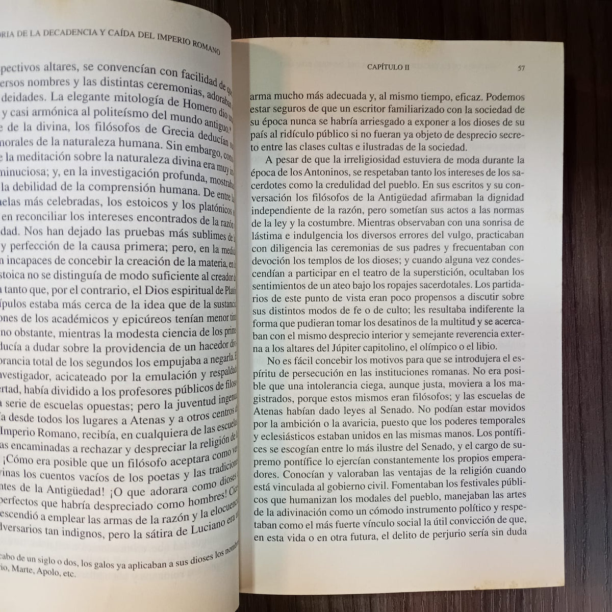 Historia de la decadencia y caída del Imperio Romano