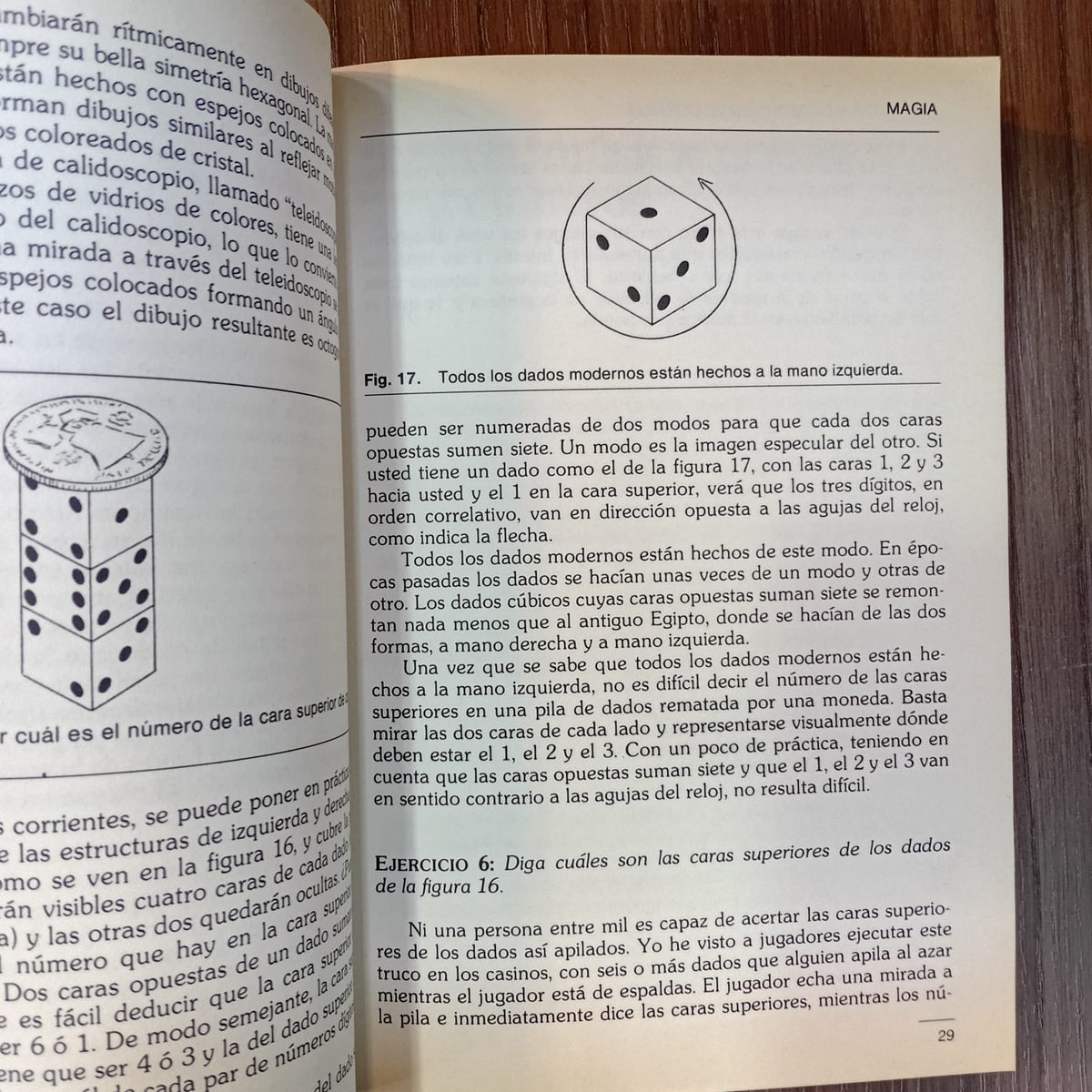 Izquierda y derecha en el cosmos
