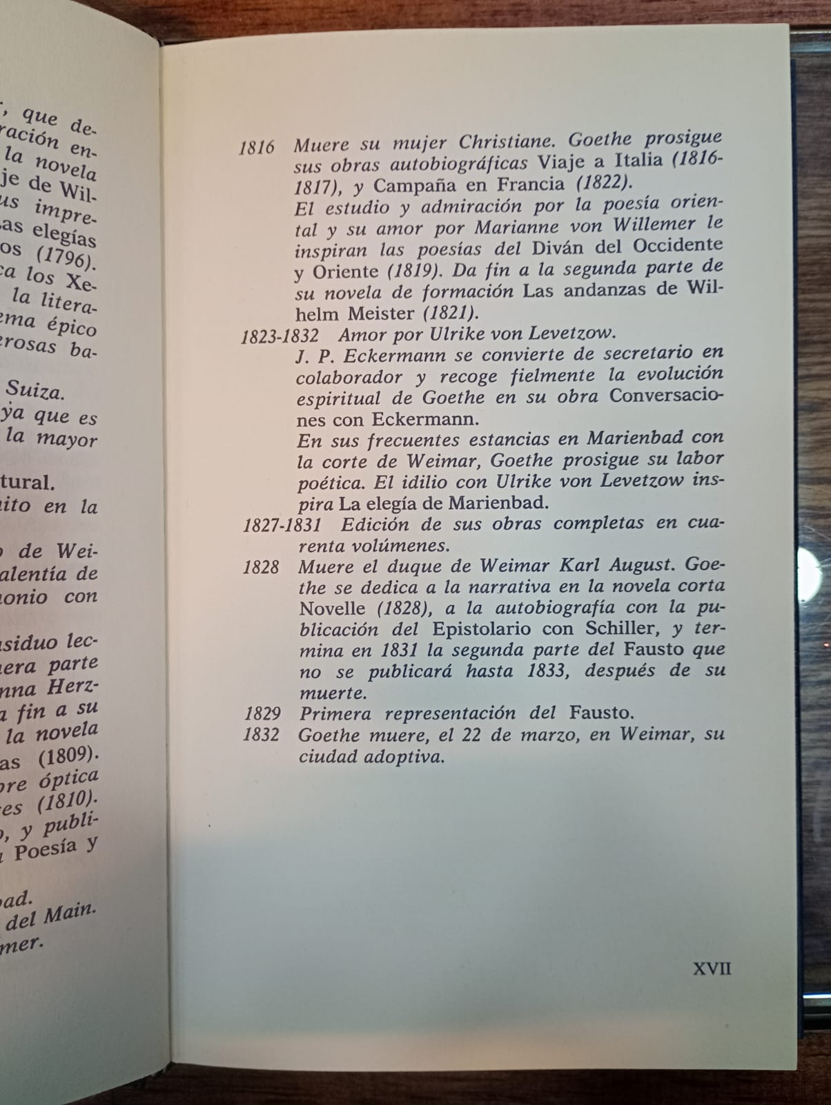 Los sufrimientos del joven Werther. Johann W. Goethe