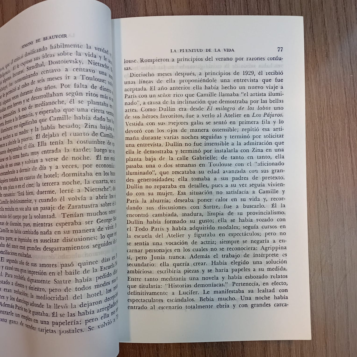 La plenitud de la vida